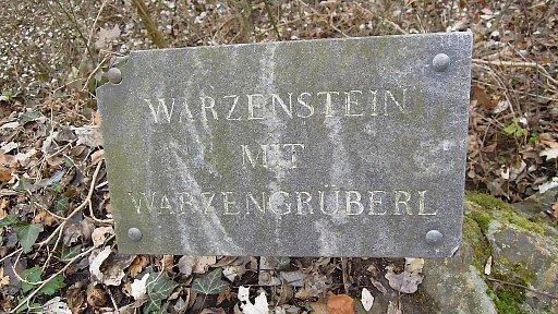 Warzengrüberl Tafel