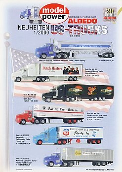 Albedo Neuheiten US-Trucks 1/2000