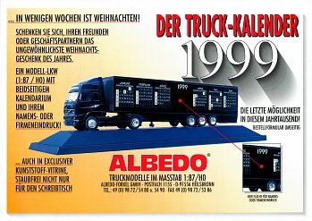 Albedo Kalender 1999