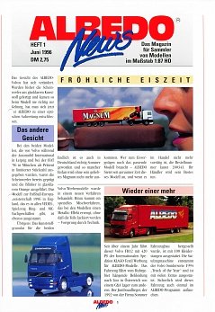 ALBEDO News HEFT 1 Juni 1996