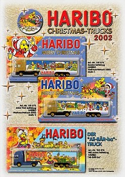 ALBEDO MINI - TRUCKS Haribo 2002 Seite 1