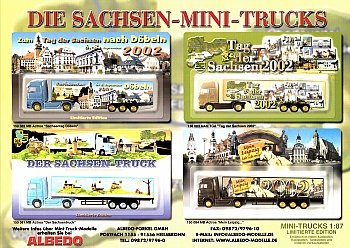 ALBEDO MINI - TRUCKS Sachsen und WM 2002