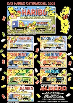 ALBEDO MINI - TRUCKS Neuheiten 2003 HARIBO Seite 2