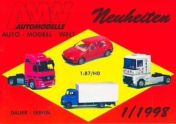 AMW Neuheiten 1998 und Dauer - Serie