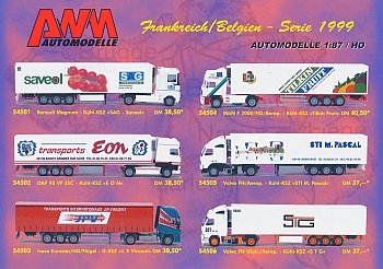 AWM Frankreich/Belgien - Serie 1999