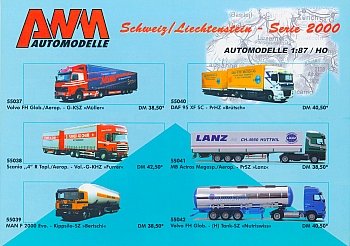 AWM Schweiz/Lichtenstein - Serie 2000