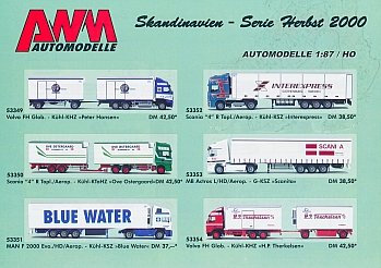AWM Skandinavien - Serie Herbst 2000