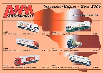 AWM Frankreich/Belgien - Serie 2006