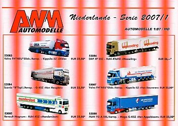 AWM Niederlande - Serie 2007/1