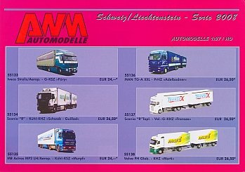AWM Schweiz/Lichtenstein - Serie 2008