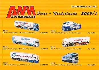 AWM Niederlande - Serie 2009/1
