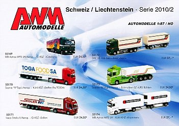 AWM Schweiz/Lichtenstein - Serie 2010/2