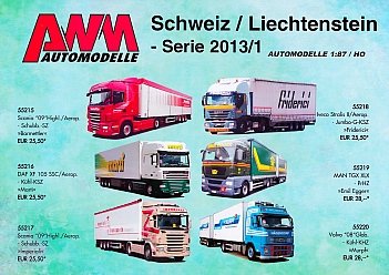 AWM Schweiz/Lichtenstein - Serie 2013/1