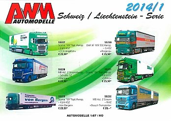 AWM Schweiz/Lichtenstein - Serie 2014/1