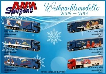 AWM Spezial 2020 Weihnachtsmodelle 2008-2019