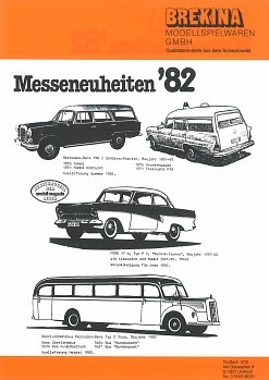 Messeneuheiten ’82, Version 2