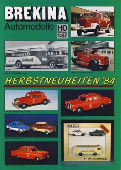 HERBSTNEUHEITEN ’84