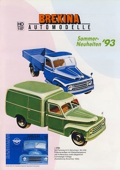 Sommer-Neuheiten ’93