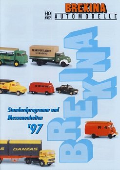 Standardprogramm und Messeneuheiten ’97 mit Preisangabe