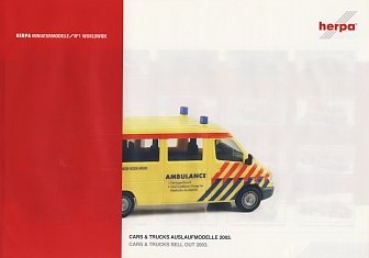 Auslaufmodelle 2003 Vorderseite