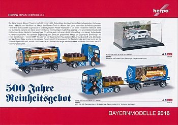 Bayernmodelle 2016 Vorderseite