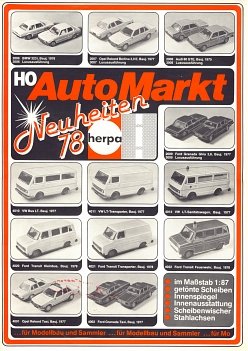 AutoMarkt Neuheiten 1978