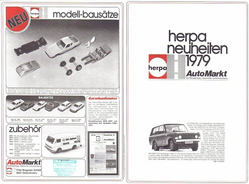 AutoMarkt Neuheiten 1979 Seite 4 und 1