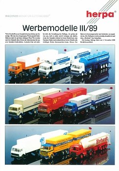 Werbemodelle III/89