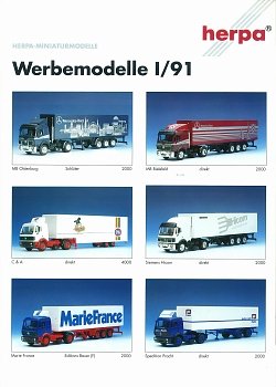 Werbemodelle I/1991