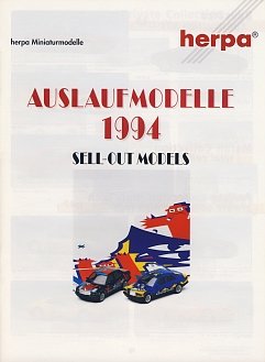 Auslaufmodelle 1994