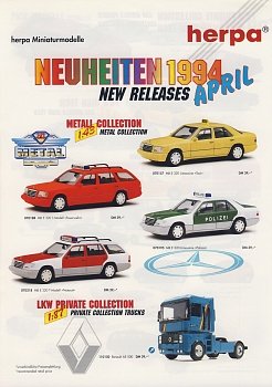 Neuheiten April 1994