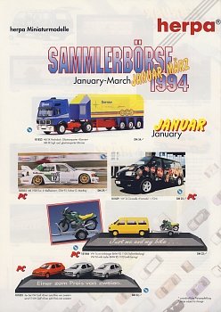 Sammlerbörse Januar-März 1994