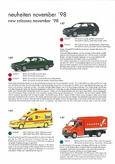 Neuheiten November/Dezember 1998 mit Preisangabe Seite 5