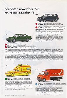 Neuheiten November/Dezember 1998 ohne Preisangabe Seite 5