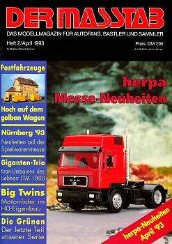 DER MASSSTAB Heft 2 1993