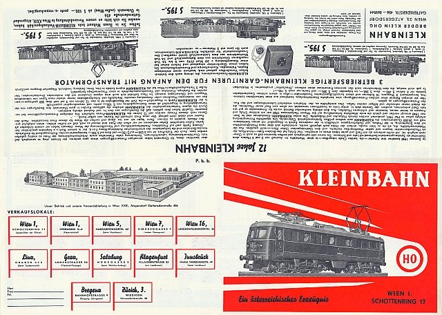 Preisliste Nr. 16 von 1960 Seite 1