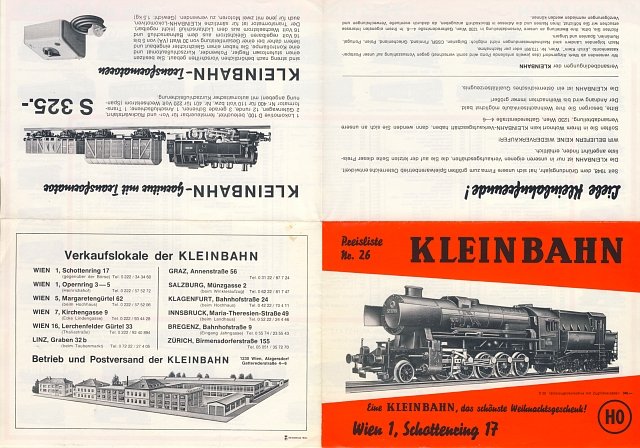 Preisliste Nr. 26 von 1969 Seite 1