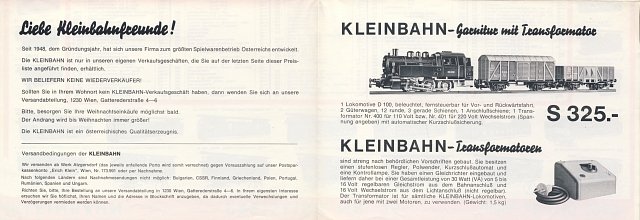 Preisliste Nr. 26 von 1969 Seite 1 gedreht