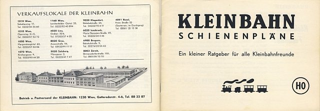 Schienenpläne um 1973