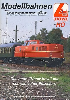 Lima Modellbahnen 1988-89