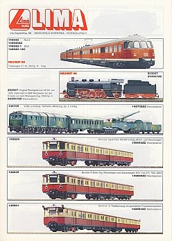 Lima Sonderdruck mit Neuheiten 1996