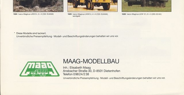 maag Collection op s4 1987 detail