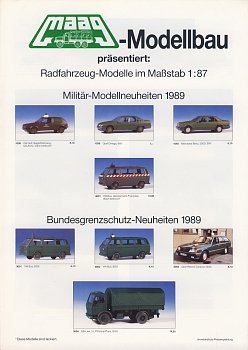 maag Neuheiten 1989