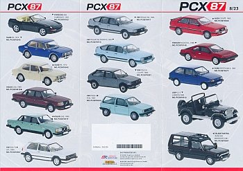 PCX87 Prospekt 262326 aufgefaltet