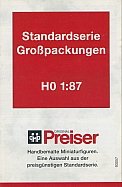 Auswahl Standardserie Großpackungen 2016