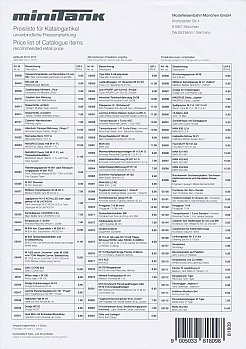 Roco Minitank Preisliste 2015