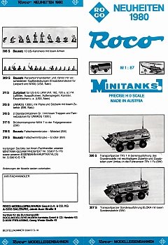 Neuheiten 1980