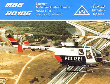 Schachtel MBB BO105