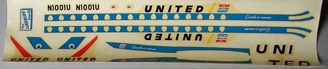 the LINDBERG line Caravelle Decals