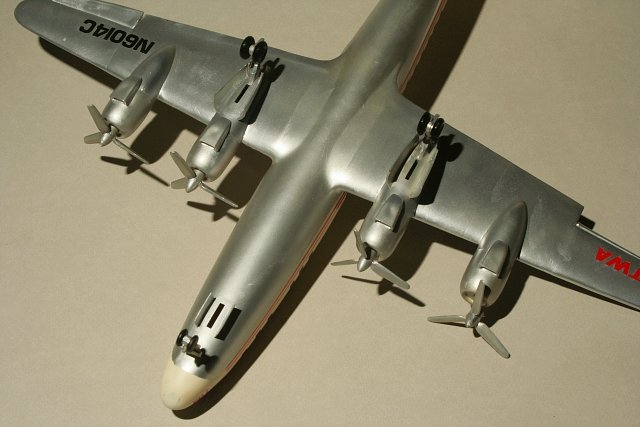 HAUSSER Super Constellation gebautes Modell 